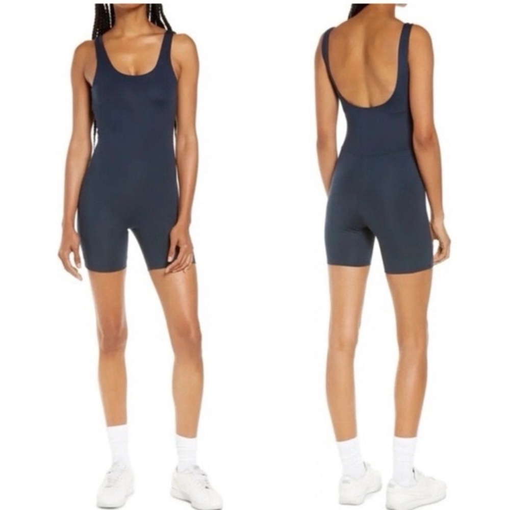 Navy Girlfriend Collective Unitard